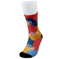 The "Agile" is a performance quality athletic crew sock printed Direct......