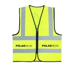 Safety Reflective Vest - Zipper Closure