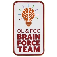 1 Day Rush Lapel Pin USA