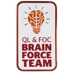 1 Day Rush Lapel Pin USA