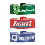 3/4" Dye-Sublimated Elastic Fold Over Wristband