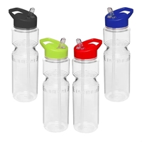 Sports bottle with flip top straw, 28 oz. plus 1 color... from ASI 37218...