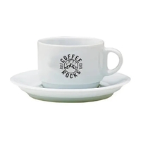 3 oz. Cup and Saucer... from ASI 36705 Archer's Decorative Glass Corp /...