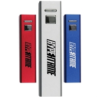 2200mAh UL certified aluminum power bank with power indicator.... from ASI...