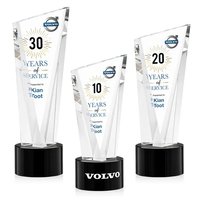The magnificently angular design of the Plymouth VividPrint™ Award features...