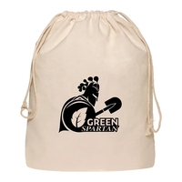 Made from durable cotton material our eco-conscious drawstring bag is a......