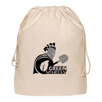 Made from durable cotton material our eco-conscious drawstring bag is a......