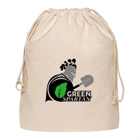 Made from durable cotton material our eco-conscious drawstring bag is a......