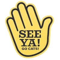 16" WAVING HAND FOAM MITT