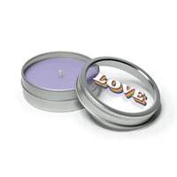 2 oz. Mini Candle in Silver Tin with Clear Lid -... from ASI 38850 Bath...