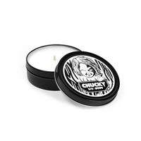 4 oz. Black Travel Tin Candle - with 4-c direct imprint.... from ASI 38850...