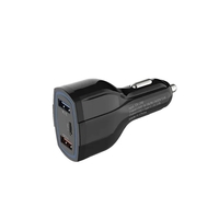 3 Ports USB + Type-C Car Charger, 35W