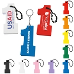 Foam # 1 Key Tag
