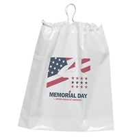 Low-density plastic bag with cotton-draw handles.... from ASI 37940 Bag...