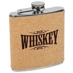 Stainless Steel Agglomerated Cork Flask