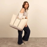 4CP TRIM MORRIS TOTE - EXTRA LARGE OPEN