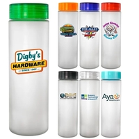 Clear View 22 oz. Full Color Frosted Glass Bottle... from ASI 30208 A P...