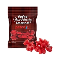 2oz. Full Color DigiBag™ w/Jelly Belly Licorice Scottie Dogs... from ASI...
