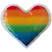 Heart Rainbow Gel Beads Hot/Cold Pack