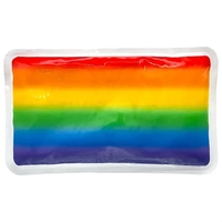 Rectangle Rainbow Gel Beads Hot/Cold Pack