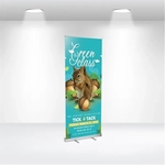 30" wide Rollup Banner Stand in Full Color