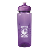 24 oz Plastic Sports Water Bottle