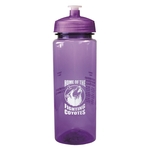 24 oz Plastic Sports Water Bottle