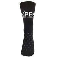 100% polyester hospital-healthcare socks with grip dot pattern on both...