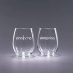 17oz. Trendsetter Stemless White - Traveler