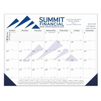 12 Month Value-Line Desk Calendar - 21 3/4" x 16 3/4"