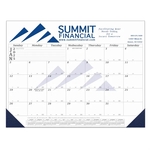 12 Month Value-Line Desk Calendar - 21 3/4" x 16 3/4"