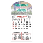 Stick It Magnet Calendar Pads - Oval w/ Bottom Strip
