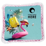 Pink Flamingo Tube Square Aqua Pearls™ Hot/Cold Pack