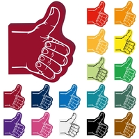 Giant Thums Up Hand... from ASI 54886 Foamworx / FoamWorx