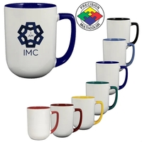 17oz Two-Tone Arlen Mug with Color Handle
