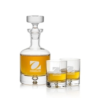 The Wellington Lead-Free Crystalline Decanter available in sets of 3 or......