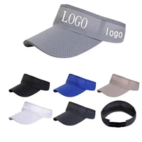 Custom Breathable Quick-Dry Visor perfiect for sports, outdoor activities or...