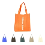 100g Non-Woven Reusable Tote& Grocery Bag w/ Extended Handle