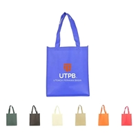 100g Non-Woven Reusable Tote Bag w/ Handle for Shopping
