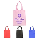 80g Non-Woven Reusable Tote Bag w/ Handle for Books,Shopping