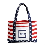 Stars and Stripes Design Tote Bag
