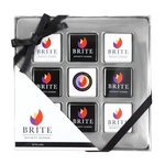 9-Piece Belgian Bliss Translucent Chocolate Box