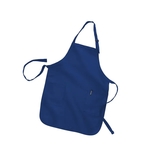 Apron Full Length 7.5 Oz. Cotton/poly twill fabric/2 Pockets