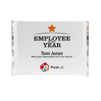 Acrylic Crescent (7x10)