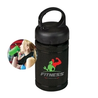 32" x 12" cooling towel with plastic bottle carrying case with... from ASI...