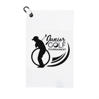 18" x 11" terry velour golf towel.... from ASI 68507 The Magnet Group