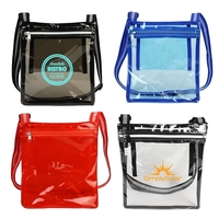 Clear Satchel features zippered enclosure and inner pouch. 100% BPA and......