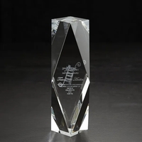 10" x 2.5" x 2.5" crystal award with customization.... from ASI 68507 The...