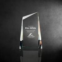 Optically perfect glass prism wedge award.... from ASI 68507 The Magnet Group...