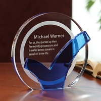 Optically perfect award with checkmark design.... from ASI 68507 The Magnet...